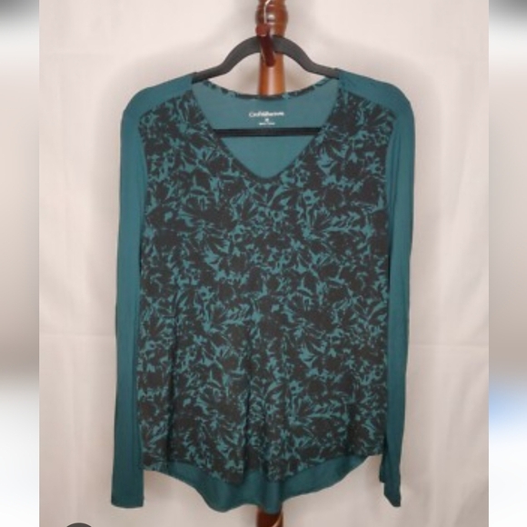 CROFT & BARROW Tunic Xl HI Lo STRETCHY - Picture 3 of 8